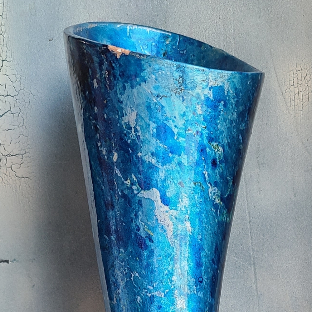 Collector Mermaid Tale Vase - Picture 3 of 3